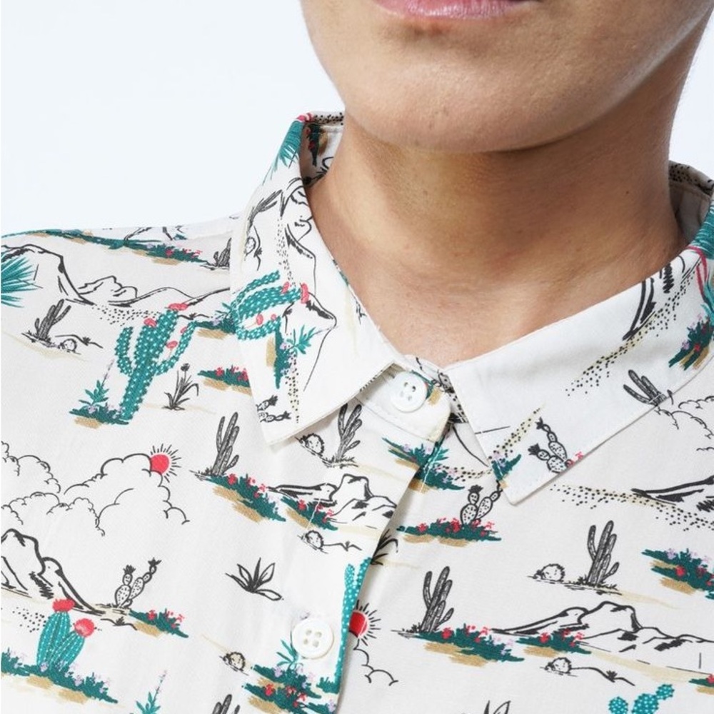 Wildfang Desert Button Up xs